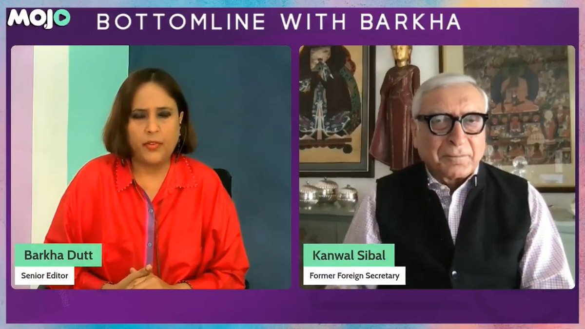 "US has lost all sense of diplomacy"- Dont Miss this conversation with Kanwal Sibal- from the so called 'waiver' offer by America on Russian Oil to condescending remarks in Delhi to the sinking of Iran's warship in the Indian Ocean. In full here