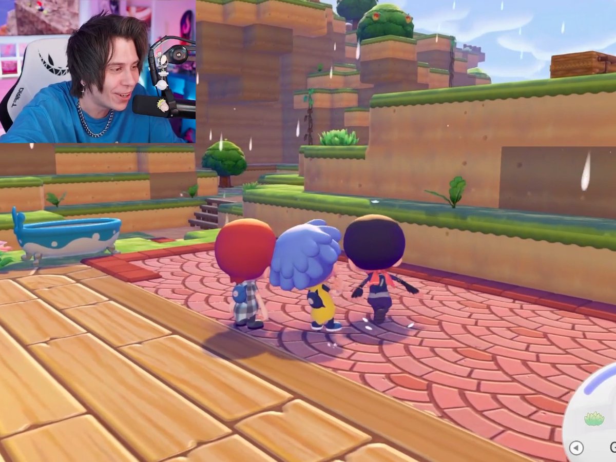 A veces solo necesitas un poco de Pokopia con tu gente y unas risas ☕🫶 elrubius KNekro FOLAGOR