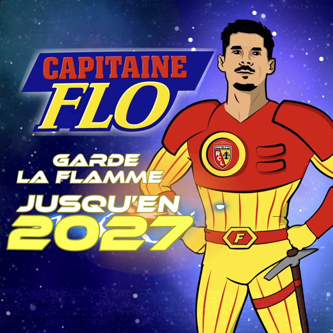 𝗖’𝗘𝗦𝗧 𝗘́𝗡𝗢𝗥𝗠𝗘 ! 😭 Le niveau d’implication de la comm du RC Lens pour annoncer 𝗹𝗮 𝗽𝗿𝗼𝗹𝗼𝗻𝗴𝗮𝘁𝗶𝗼𝗻 𝗱𝗲 𝗙𝗹𝗼𝗿𝗶𝗮𝗻 𝗦𝗼𝘁𝗼𝗰𝗮 🇫🇷 𝗷𝘂𝘀𝗾𝘂’𝗲𝗻 𝟮𝟬𝟮𝟳. ✍️❤️💛 « CAPITAINE FLOOOOO » 🦸♂️😁 🎥 Racing Club de Lens