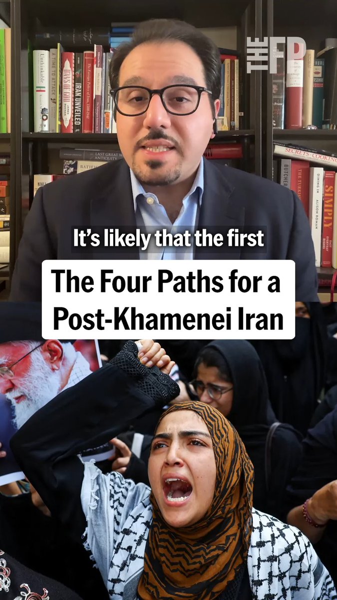 Iran’s Supreme Leader is dead. The regime is still standing. What happens next? @TherealBehnamBT presents four possible futures for a post-Khamenei Iran.