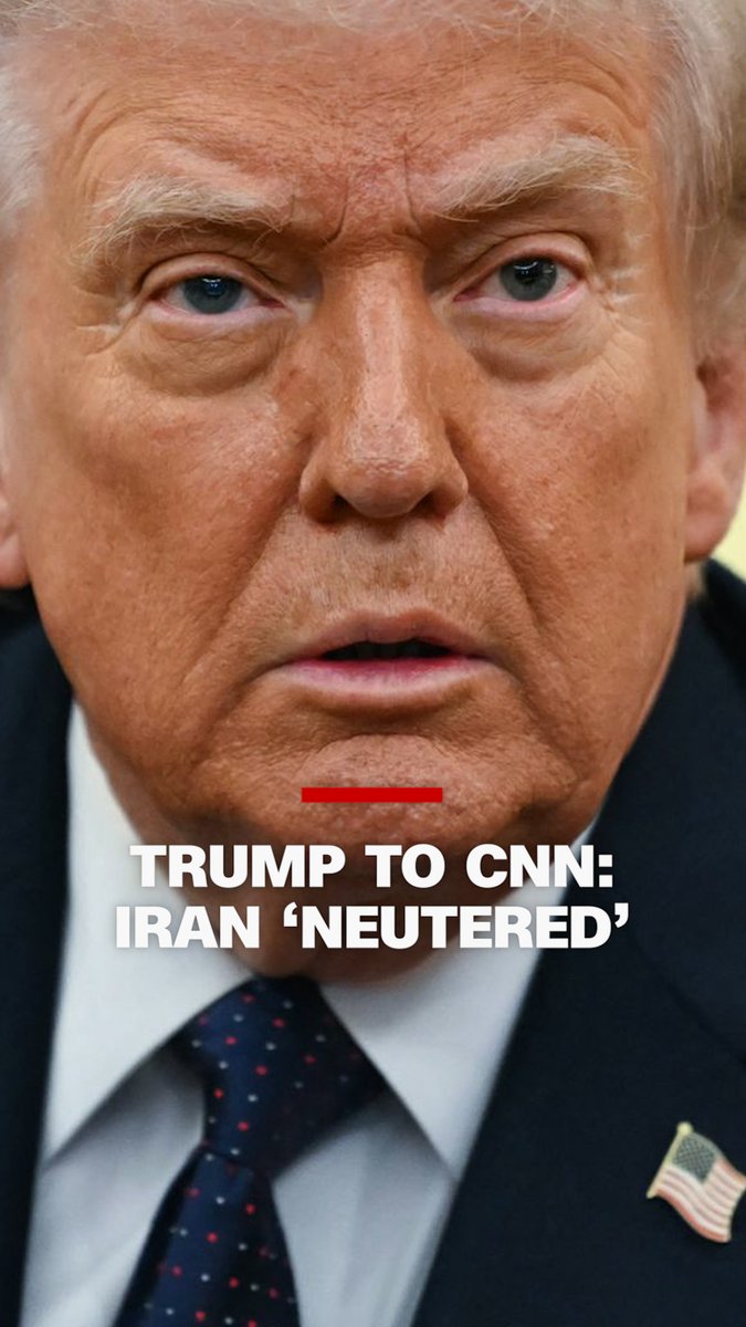 President Donald Trump told CNN's Dana Bash Friday that Iran's leadership has been "neutered" and that he's looking for new leadership that will treat the United States and Israel well, even if that's a religious leader and it's not a democratic state. He also said Cuba "is going to fall pretty soon," and spoke about gas prices. Read more: