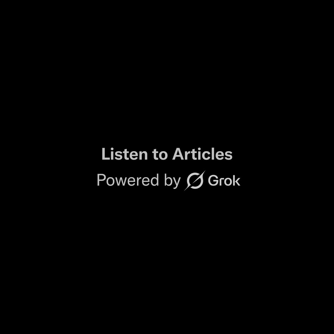 Over the last 3 months, Articles on X have grown 18x. It is one of the fasting growing new products on the platform. Today we're making them even better: we're launching a Listen feature—powered by Grok Voice. You'll be able to listen while scrolling Timeline or on-the-go from your lock screen. It's now available on iOS for top Articles in English and launching on more platforms soon. Here's how it works: