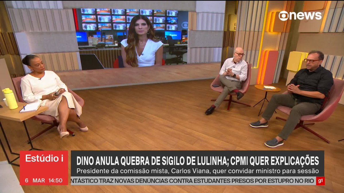 Após o ministro Flávio Dino anular a quebra de sigilo de Lulinha, por ter sido votada abertamente, Octavio Guedes comenta a decisão: "me convenceu de que é preciso analisar quebra de sigilo caso a caso". Na decisão Dino também utiliza argumentos de opositores que corroboram com o entendimento do ministro. ➡ Assista: #GloboNews #estudioi #sigilo #Lulinha
