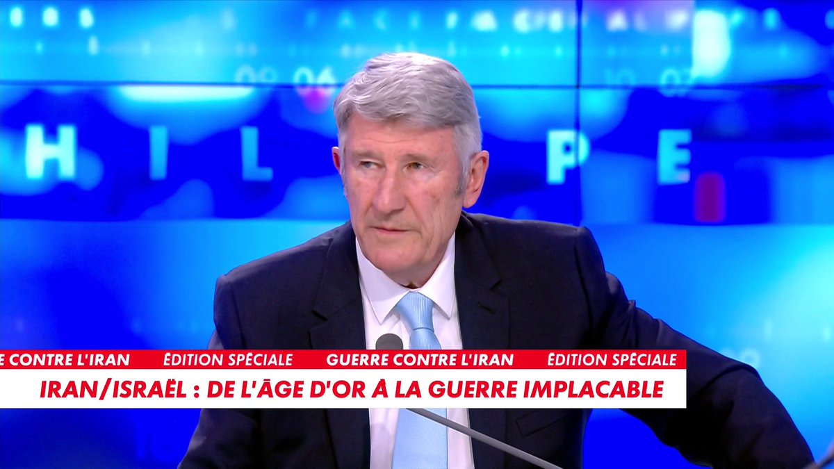 Guerre en Iran : «C’est la première fois dans l’histoire de l’humanité qu’on a une réunion physique de la bombe atomique et du terrorisme», analyse Philippe de Villiers, ancien ministre, dans #FaceaPhilippeDeVilliers Toute l'info est à retrouver sur