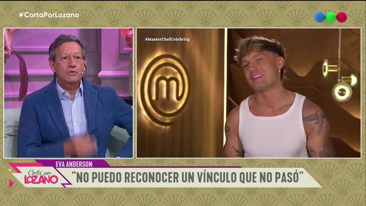 Evangelina Anderson es cínica No se da cuenta el papel que está haciendo?