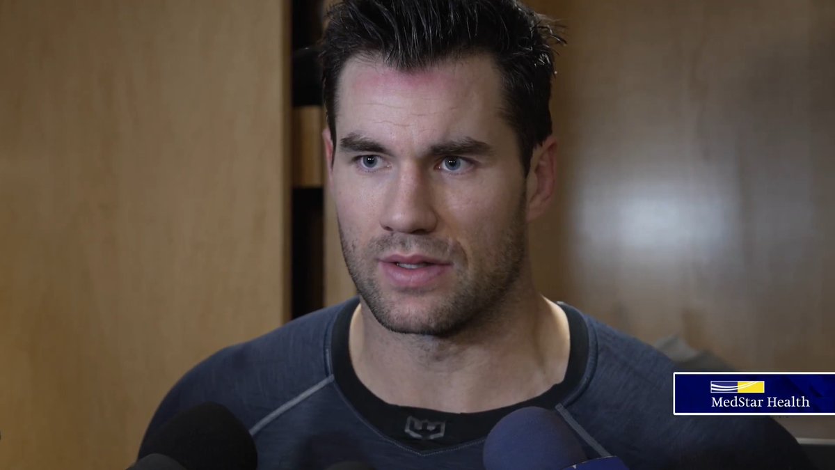 “Everybody in this room is very proud to be a Capital, and Johnny emphasized that everybody show up and take pride in their game.” Tom Wilson on John Carlson’s leadership and lasting footprint on and off the ice. #ALLCAPS | MedStar Health