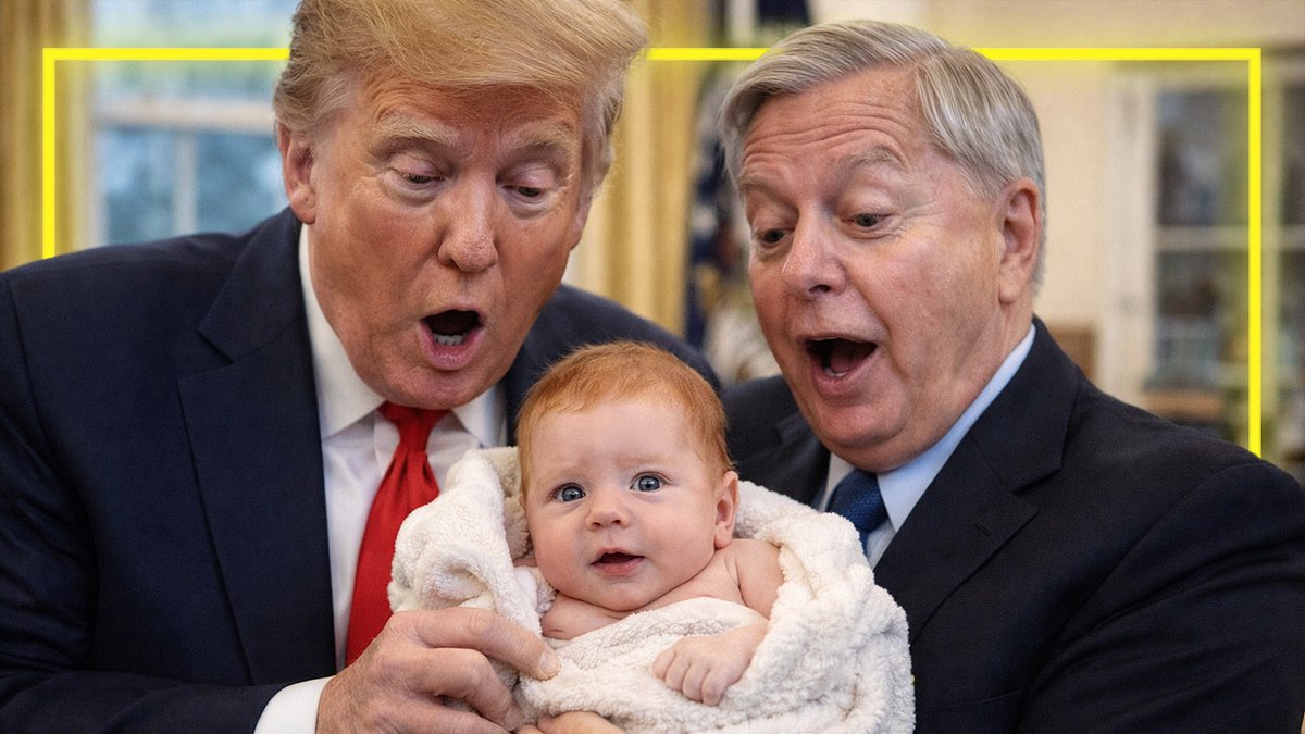 Did You Know That Donald Trump & Lindsey Graham Had A Baby Together? » ALEX JONES IS LIVE NOW BREAKING THE LATEST: