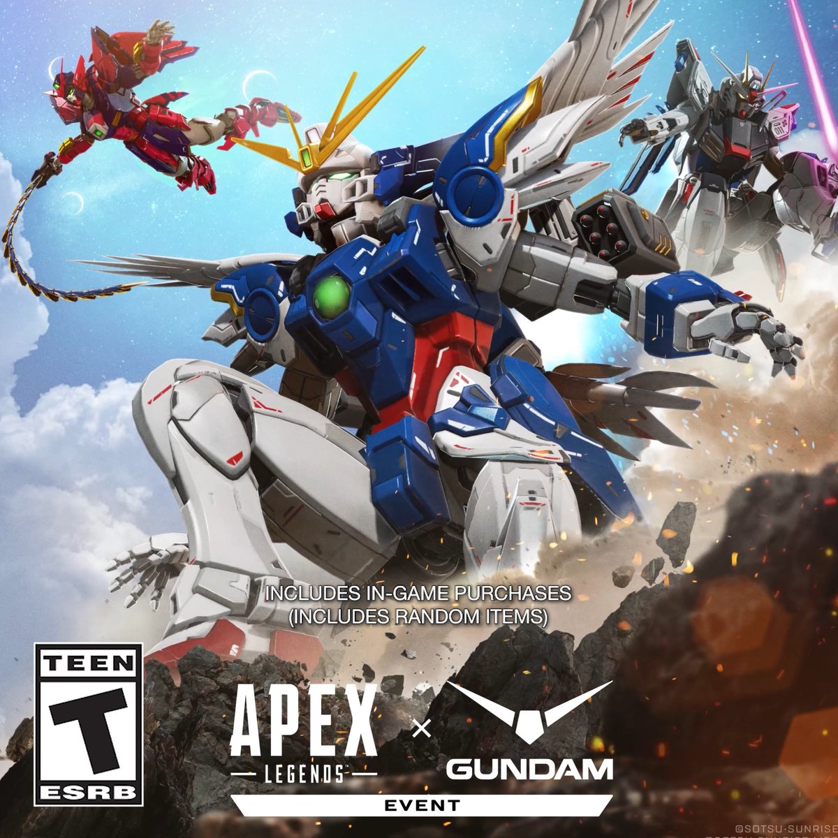 The art of the finisher. Gundam x Apex // March 10