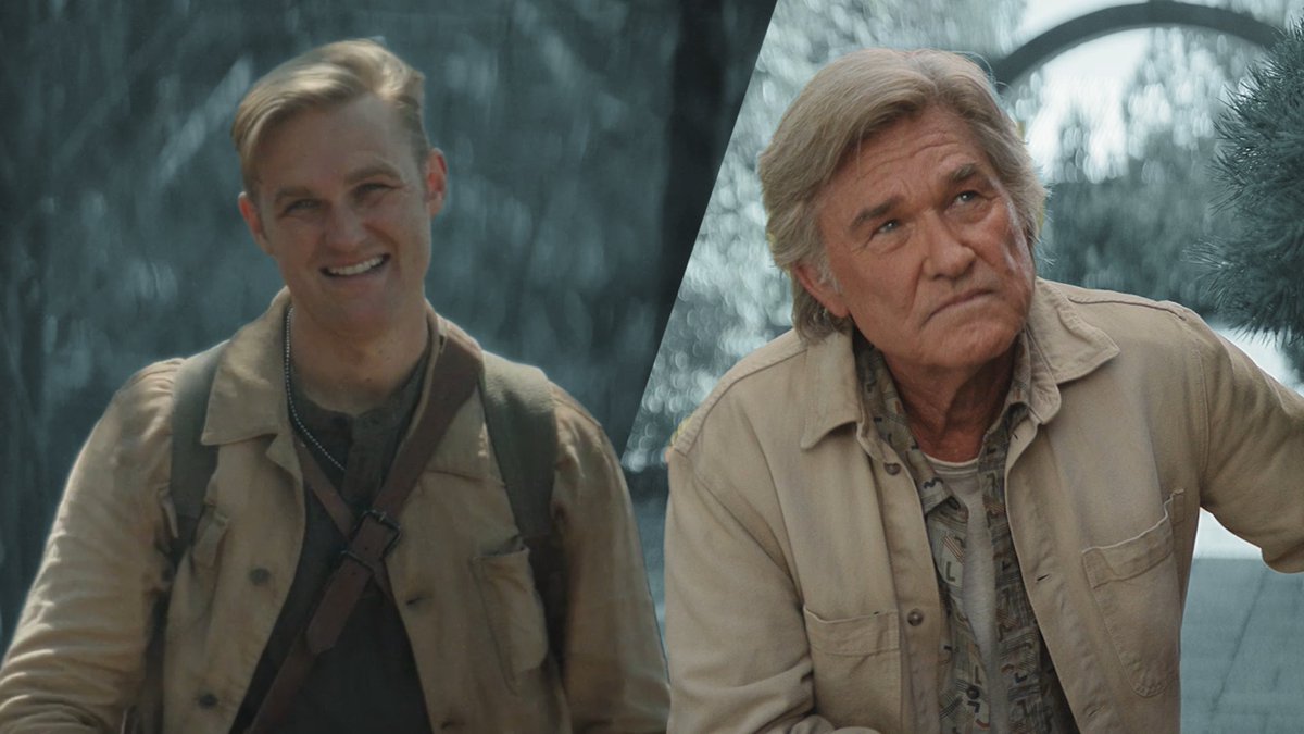 Kurt and Wyatt Russell reprise their roles playing the same character in Monarch: Legacy of Monsters Season 2, but how well do they remember whose lines were whose from Season 1? #Monarch: Legacy of Monsters — Season 2 Now Streaming