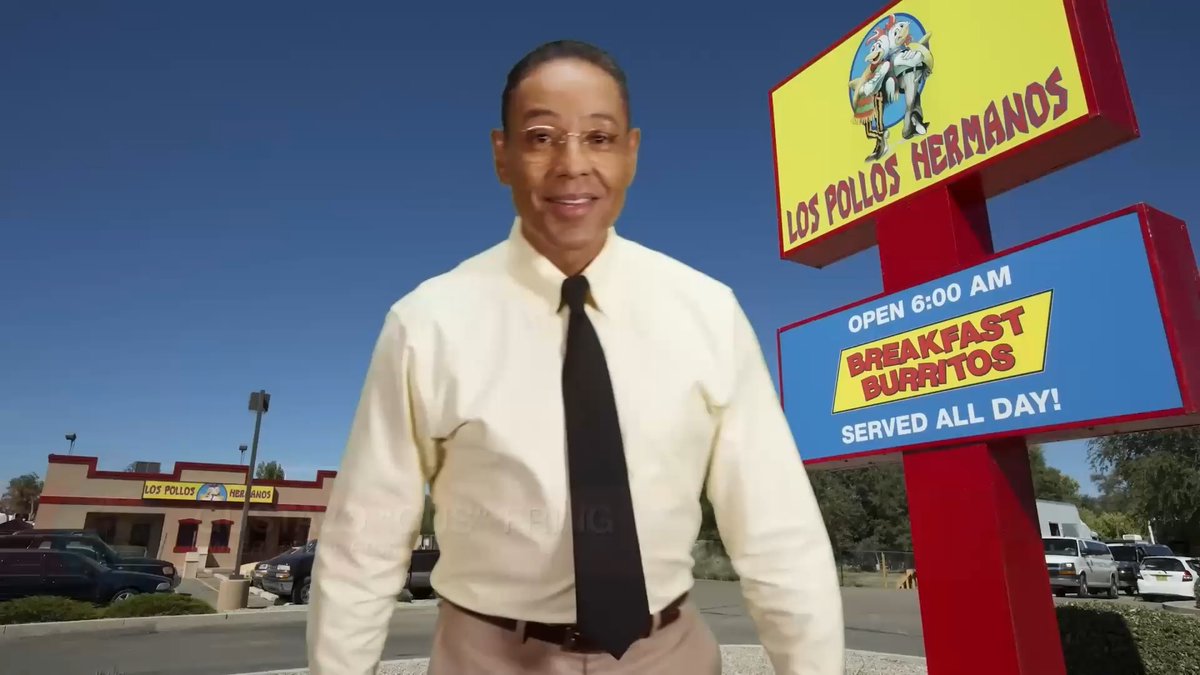 Happy National Employee Appreciation Day from your favorite local businessman, Gustavo Fring!