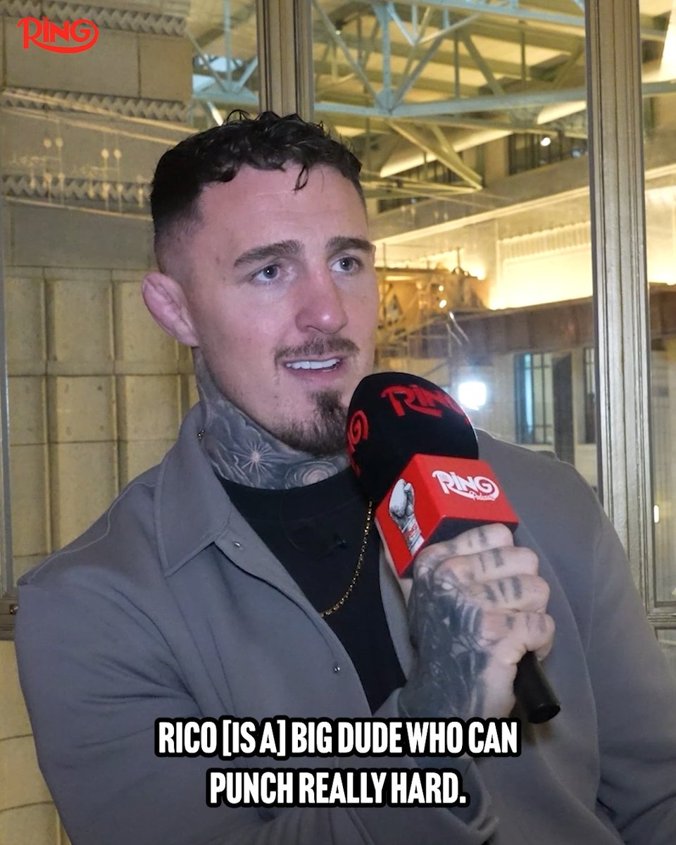UFC heavyweight champion Tom Aspinall tells The Ring why he believes Rico Verhoeven has a chance against Oleksandr Usyk 👀 Glory in Giza | May 23rd | LIVE on DAZN 🥊