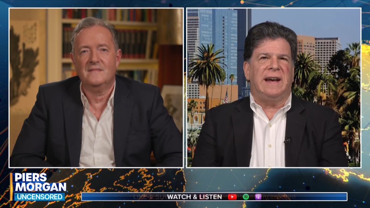 "An extremely courageous action that's not only America First, it's EARTH First." Watch more of Eric Weinstein discussing Donald Trump and Iran👇 📺 Piers Morgan |