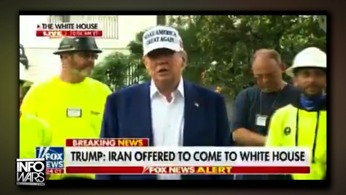 "MAKE IRAN GREAT AGAIN?!" Trump Says, "There Will Be No Deal With Iran Except UNCONDITIONAL SURRENDER!" Meanwhile, Mike Johnson Claims "We Are Not At War," And That Attacks On Iran Are Only A Limited Operation! » ALEX JONES IS LIVE NOW BREAKING THE LATEST: