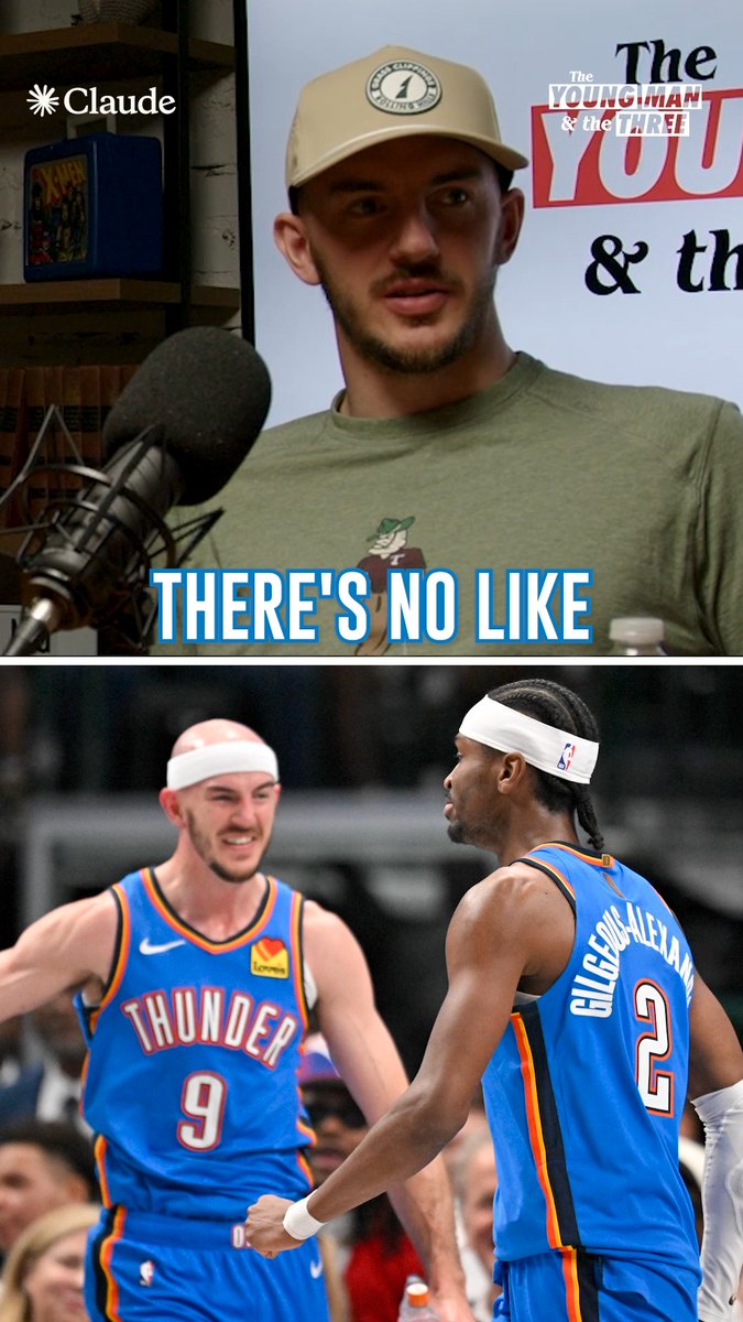 “Shai’s expected to tuck his shirt in at practice just like Brooks Barnhizer is … Sam doesn’t treat anybody differently” — Alex Caruso talks about what makes the OKC Thunder culture so special