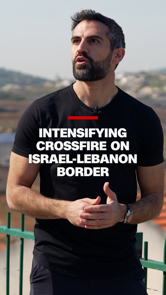 A CNN team on the Israel-Lebanon border witnessed two projectiles from Lebanon striking northern Israel, as the crossfire between Israel and Hezbollah intensifies. Israel has carried out a wave of strikes in Beirut and in southern Lebanon. Meanwhile, Israel says five Israeli soldiers were seriously wounded by Hezbollah fire on Friday. CNN's Jeremy Diamond reports from the Israel-Lebanon border. Read more: