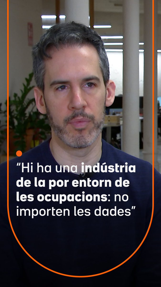 "Hi ha una indústria de la por: importen les emocions, no les dades." Tot i que el 96% d'ocupacions són en pisos buits, el bombardeig d'anuncis, programes i xarxes socials alimenta la por que ens ocupin el pis. Catalunya és on hi ha més alarmes de l'Estat
