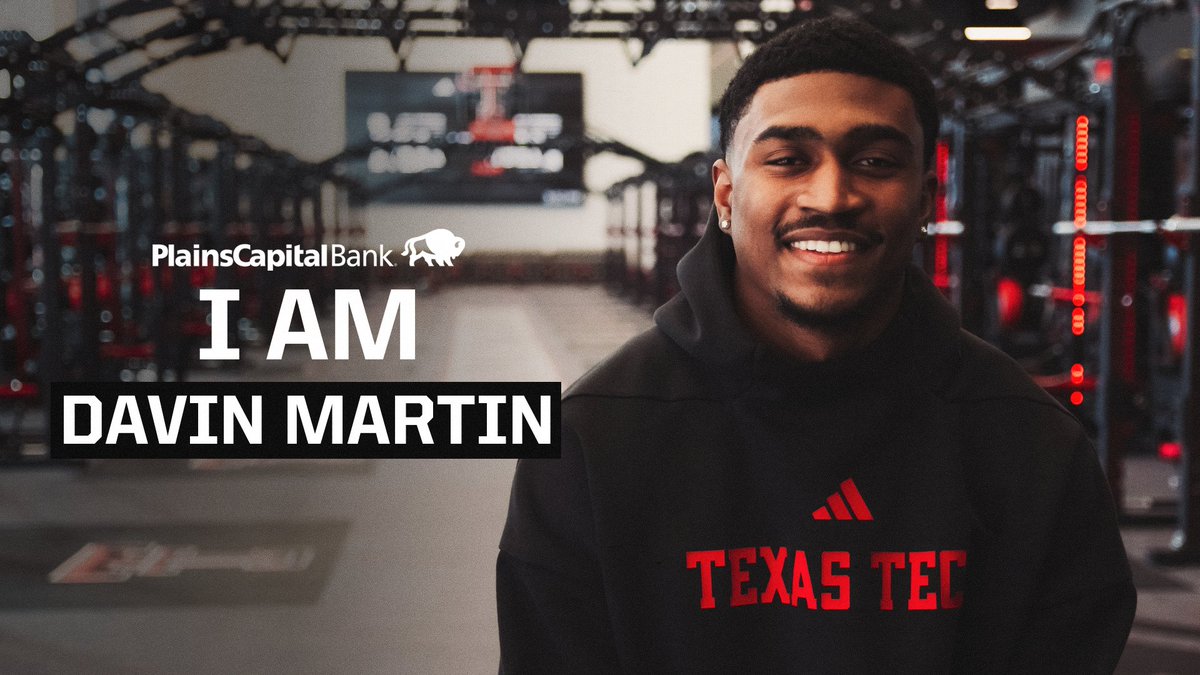 Meet Davin Martin. He's fast and he's fearless. Davin Martin | PlainsCapital Bank