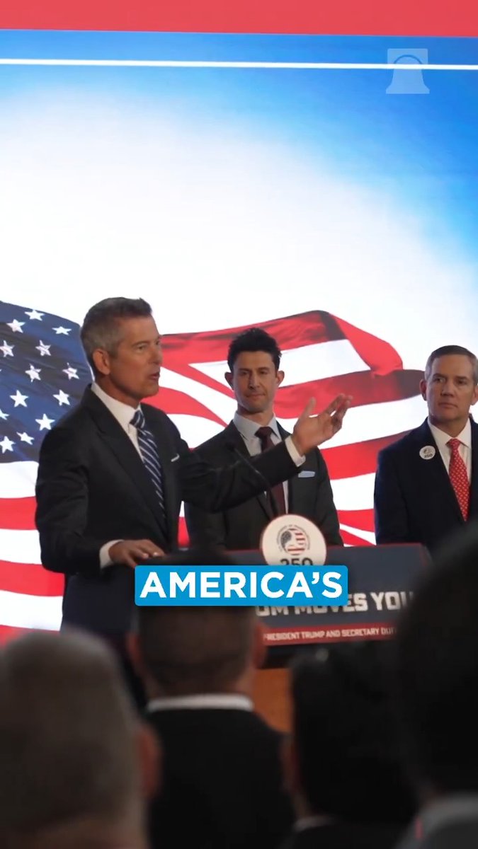 Heritage is honored to have played a role in Secretary Sean Duffy’s U.S. Department of Transportation “Freedom Moves You” campaign celebrating America’s 250th birthday. Keep an eye out for these visuals in transportation stations and on buses, trains, and airplanes across the country between now and Independence Day.