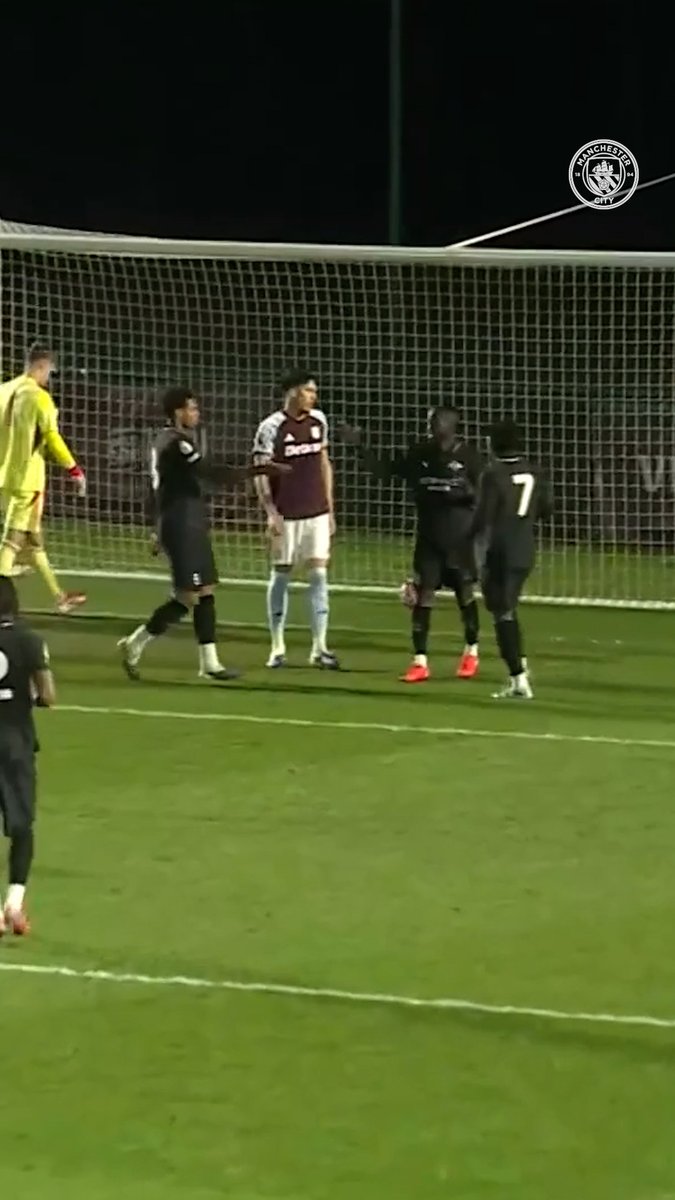 Nypan ➡️ Sangare 👌 Watch our EDS against Aston Villa in #PL2, LIVE on CITY+ 🔗