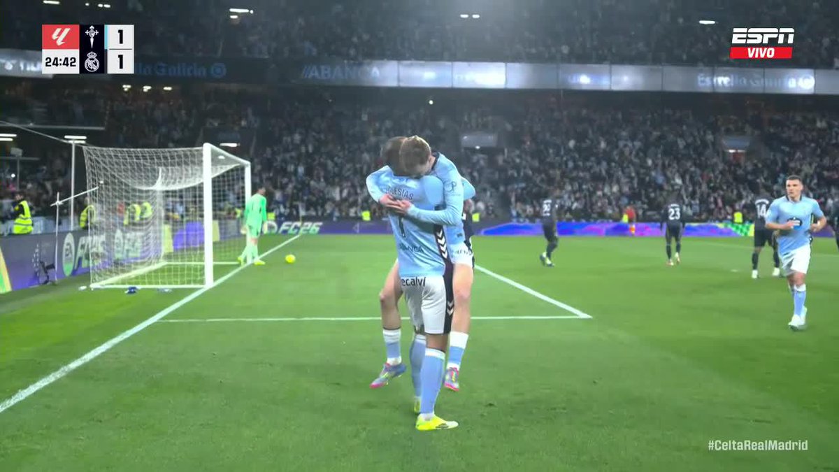 Miren cómo marcó Alexander Arnold previo al gol del Celta de Vigo. El lateral derecho del Real Madrid.