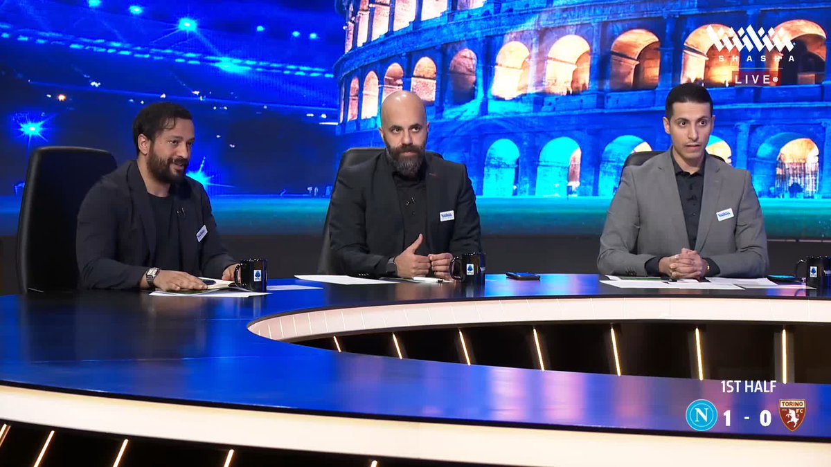 إن شاء الله يروح المنتخب 💫 نقاش بين ضيوفنا حول اختيار سانتوس بين تمثيل منتخبي تونس والبرازيل 🇧🇷🇹🇳 تابعوا الاستوديو التحليلي لمواجهة نابولي وتورينو في الكالتشيو على شاشا 🇮🇹🌟