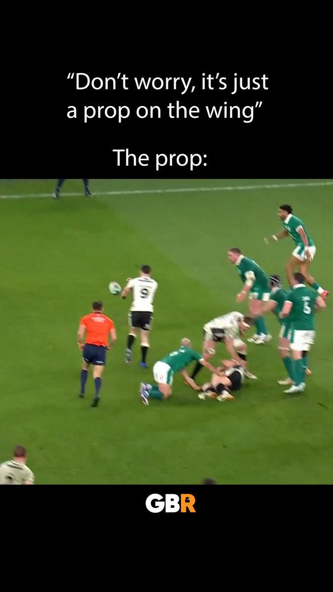The guy she tells you not to worry about #GBR6 #GuinnessM6N #IREvWAL