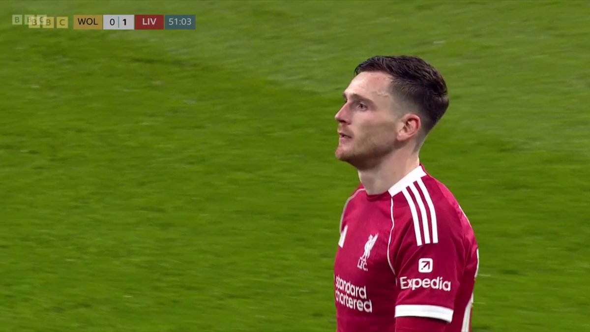 What a strike from Andy Robertson 🔥