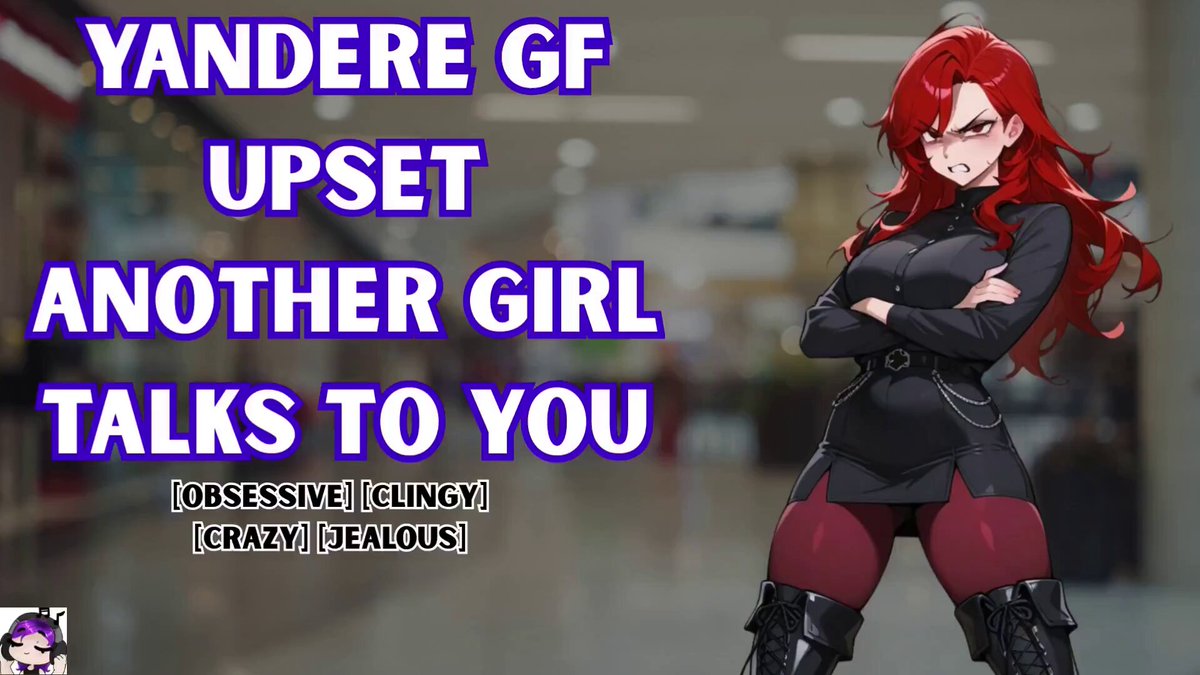 yandere girlfriend upset another girl talks to you so she overstims you in front of everyone at the mall (full in bi🖤) #cnc #yandereasmr #girlfriendasmr #Audiogasm #crazygf #obsessed