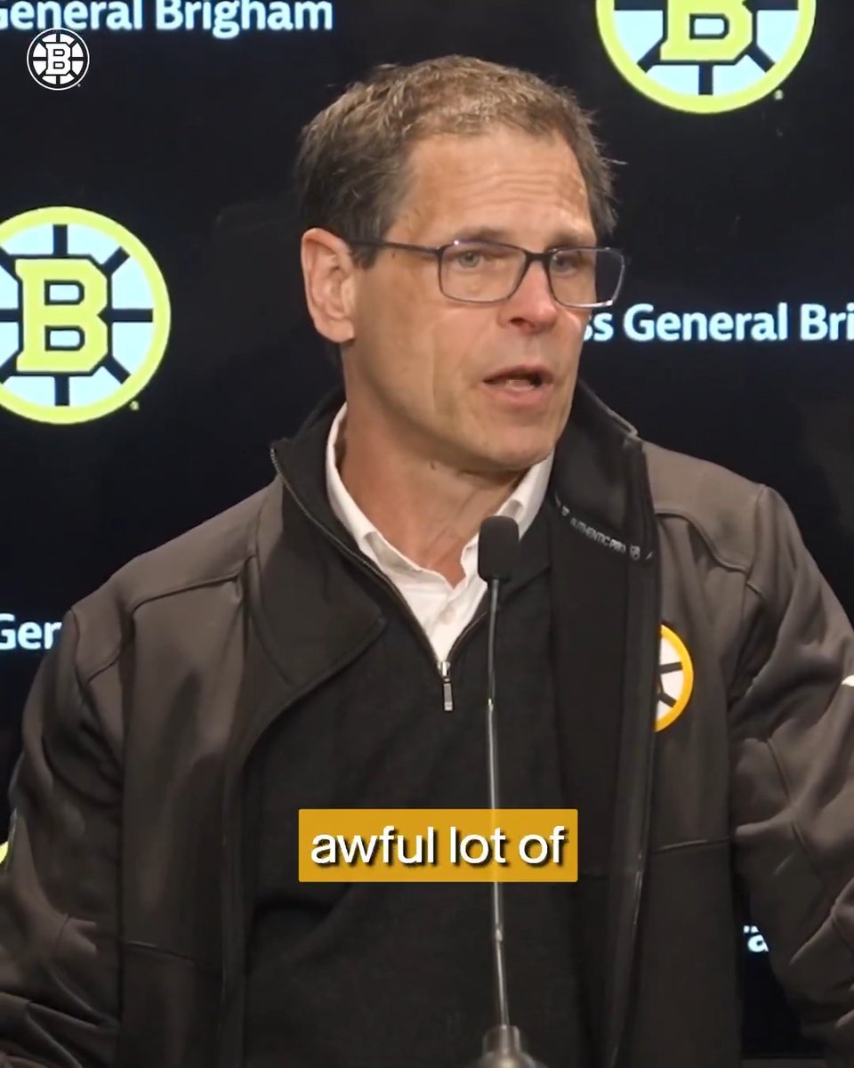 #NHLBruins GM Don Sweeney met with the media at Warrior Ice Arena on Friday afternoon following the 2026 NHL Trade Deadline. Watch full press conference ➡️