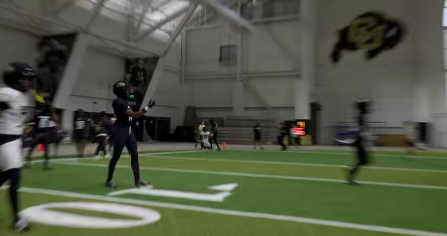 Colorado WR Kam Perry is a Dawg for this 😂🔥 🎥 : Deion Sanders Jr