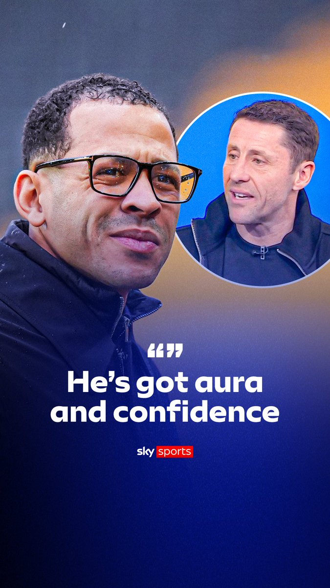 Liam Rosenior has got "an AURA!'' 🔵