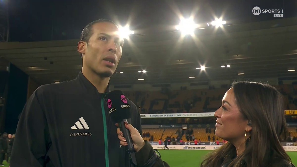 "It was a very disappointing night, we had to make something right here, and the FA Cup is very important for us" 🏆 Virgil van Dijk speaks to Jules Breach after Liverpool progress to the FA Cup Quarter Finals with 3-1 win at Wolves. 📺 TNT Sports &amp; discovery+ UK