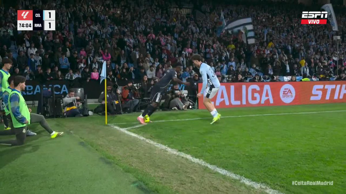 😅🇧🇷 EL LUJO FALLIDO DE VINÍCIUS Y LAS RISAS DE TODA LA CANCHA DEL CELTA.