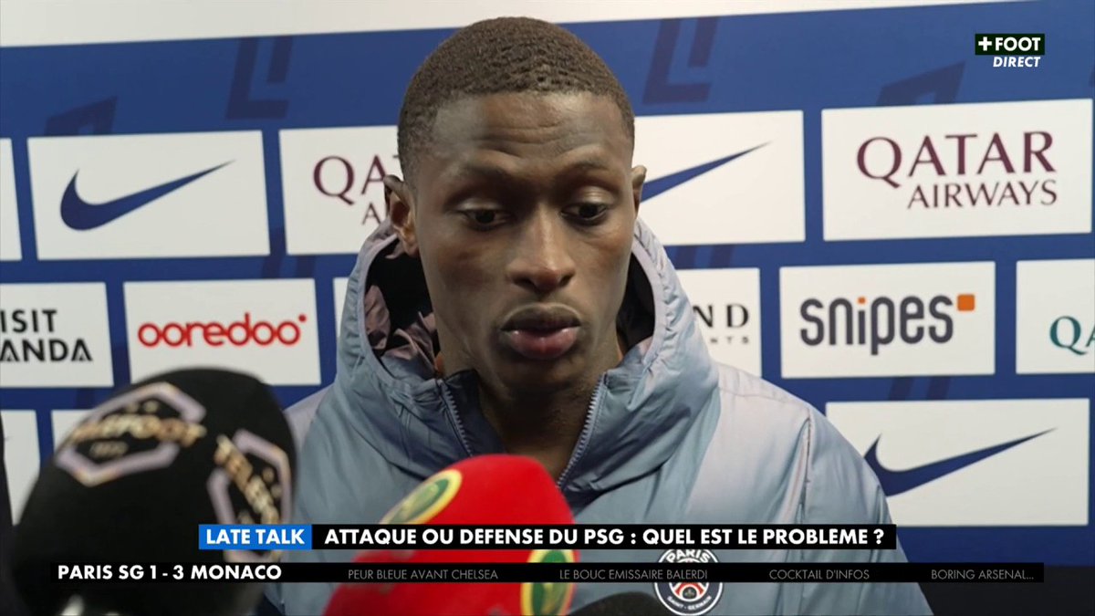 🗣️ Pour Nuno Mendes, le problème du PSG n'est pas physique ! On analyse la défaite du PSG face à Monaco dans le Late Football Club sur CANAL+FOOT 🖥️