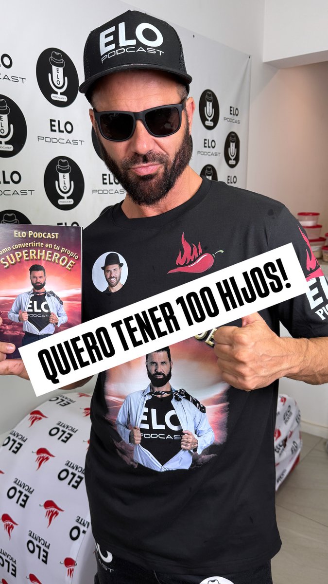 Querés tener un hijo con Elo Podcast, así te sale lindo y famoso como yo? Y además me hago cargo 100% de los gastos, como por ejemplo: -Medicina prepaga -Como no quiero convivir, me hago cargo del alquiler. -Gastos del bebé: cochecito, ropa, pañales, juguetes, etc Requisitos: -ser mujer -tener entre 18 y 30 años. Como cuento en el capítulo 69 de mi libro “Cómo convertirte en tu propio Superhéroe”, quiero tener 100 hijos! Si estás interesada, envíame un video por mensaje directo!😉