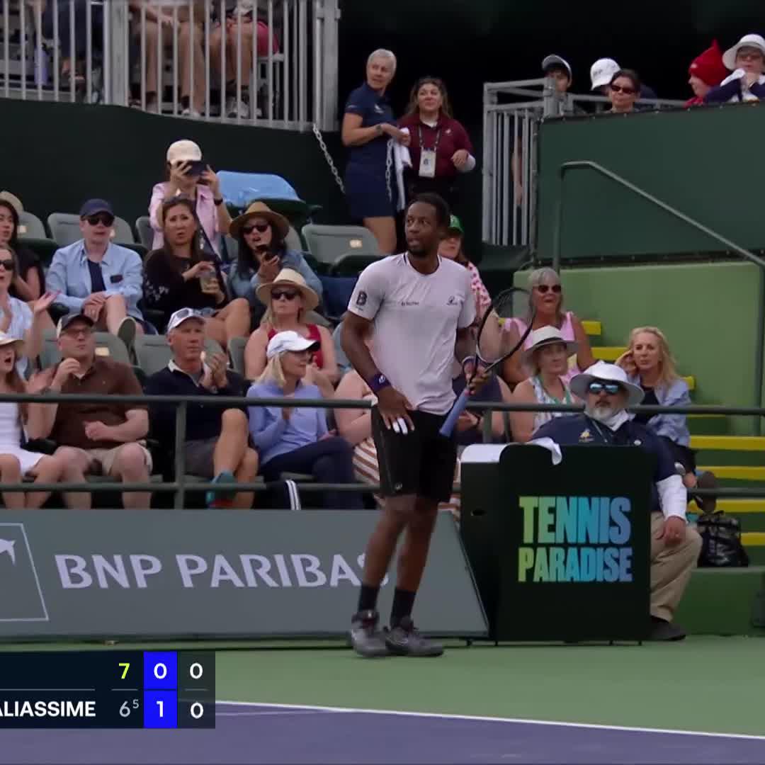Human Highlight reel 🤩 Gael Monfils #TennisParadise