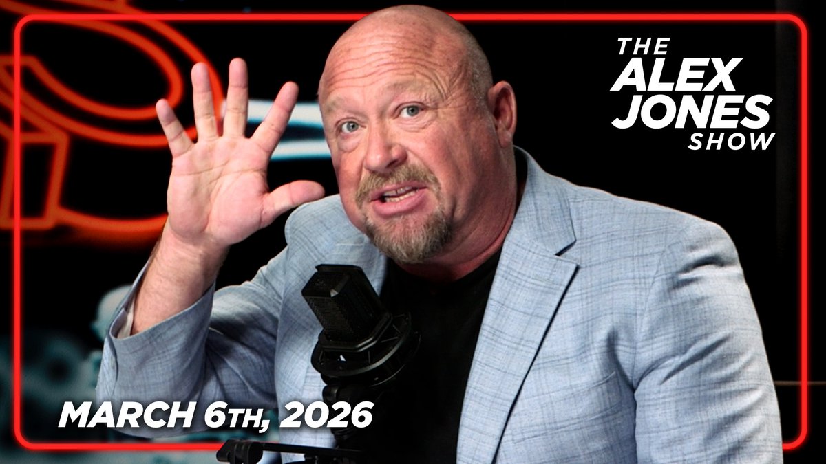 FULL FRIDAY EDITION OF THE ALEX JONES SHOW: Trump Demands Total Surrender From Iran As US Prepares To Launch Ground Invasion From Iraq! Oil Prices Skyrocket 11%, And Analysts Warn It Could DOUBLE In Weeks! PLUS, DOJ Releases New Epstein Docs Alleging Trump’s Sexual Assault Of A Minor! Market Expert Kirk Elliott Joins Alex Jones To Warn That Iran's Closure Of The Strait of Hormuz Signals The Beginning Of A Global Inflationary Recession! FINALLY, Best-Selling Author Jay Dyer Joins Infowars In-Studio To Interview One Of The Most Censored Men In The World- Stefan Molyneux! THIS IS MUST-WATCH/SHARE INFO! — 3/6/26