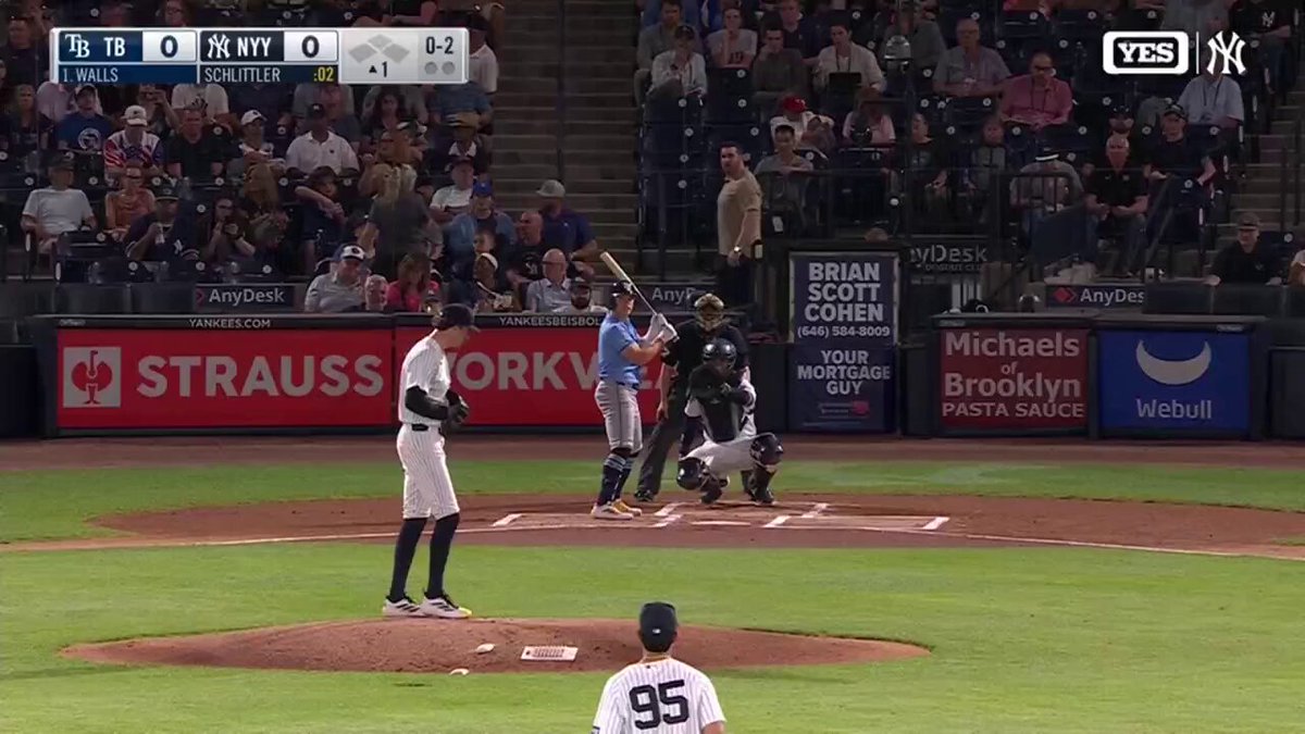 Schlittler looked sharp in his Spring Debut 🙌