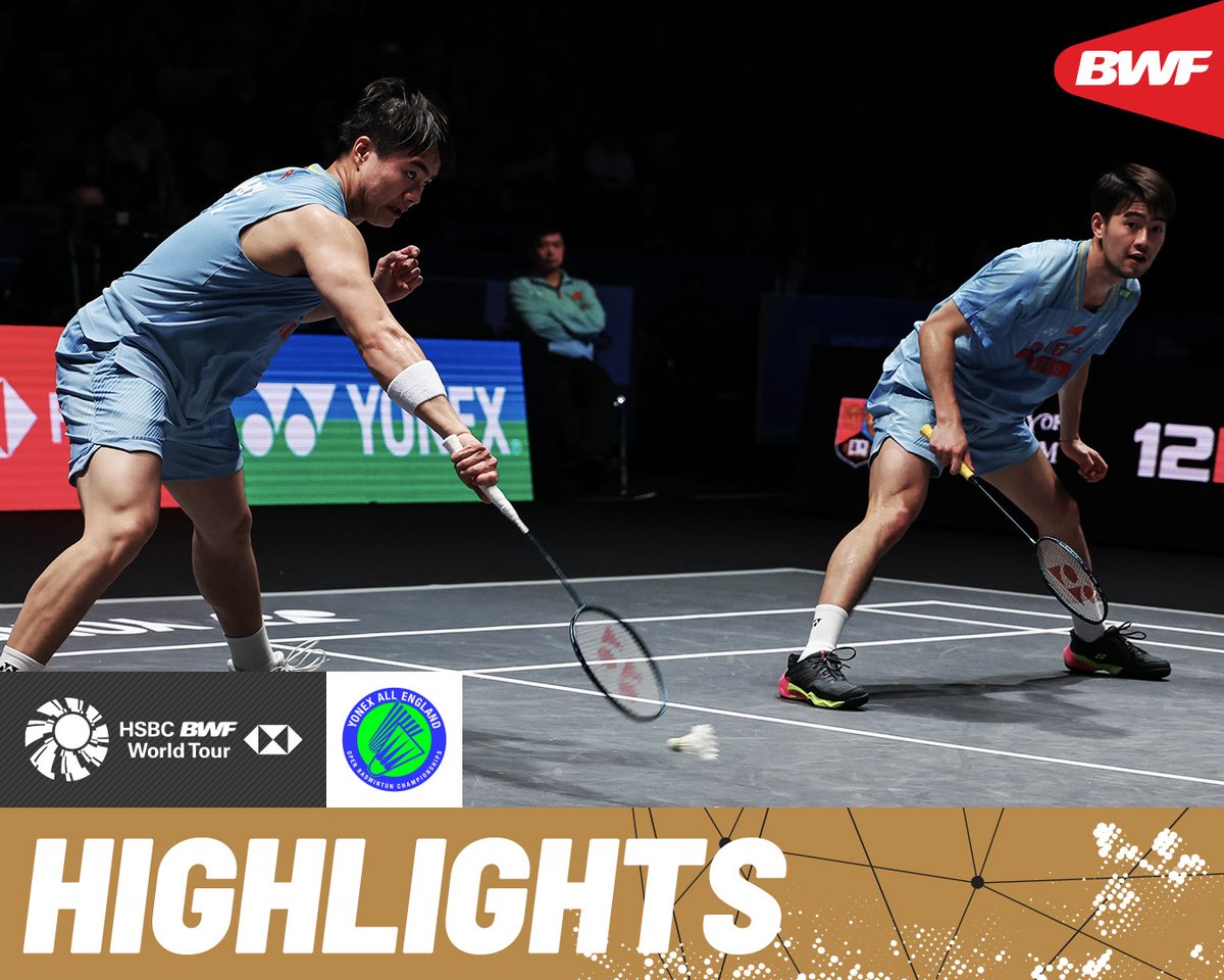No.3 seeds Liang/Wang ๐จ๐ณ oppose young and restless Indra/Joaquin ๐ฎ๐ฉ. #BWFWorldTour #AllEngland2026