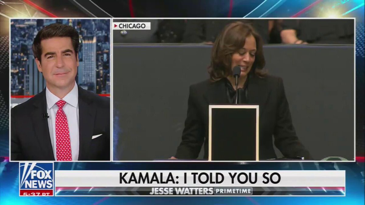 Watters: Imagine if Kamala was president. What would she tell Iran?