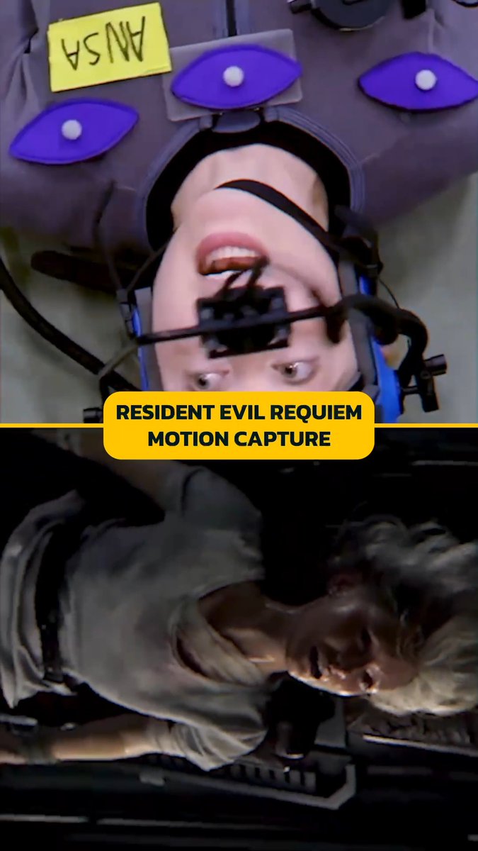 Behind the scenes of what it takes to do motion capture for Resident Evil Requiem 👺
