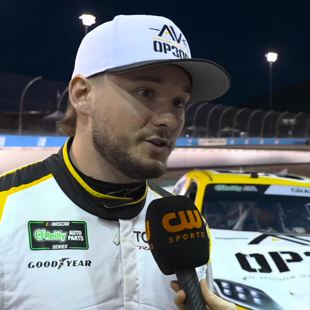 It's Taylor's time! Taylor Gray wins the pole for Saturday's race in Phoenix.