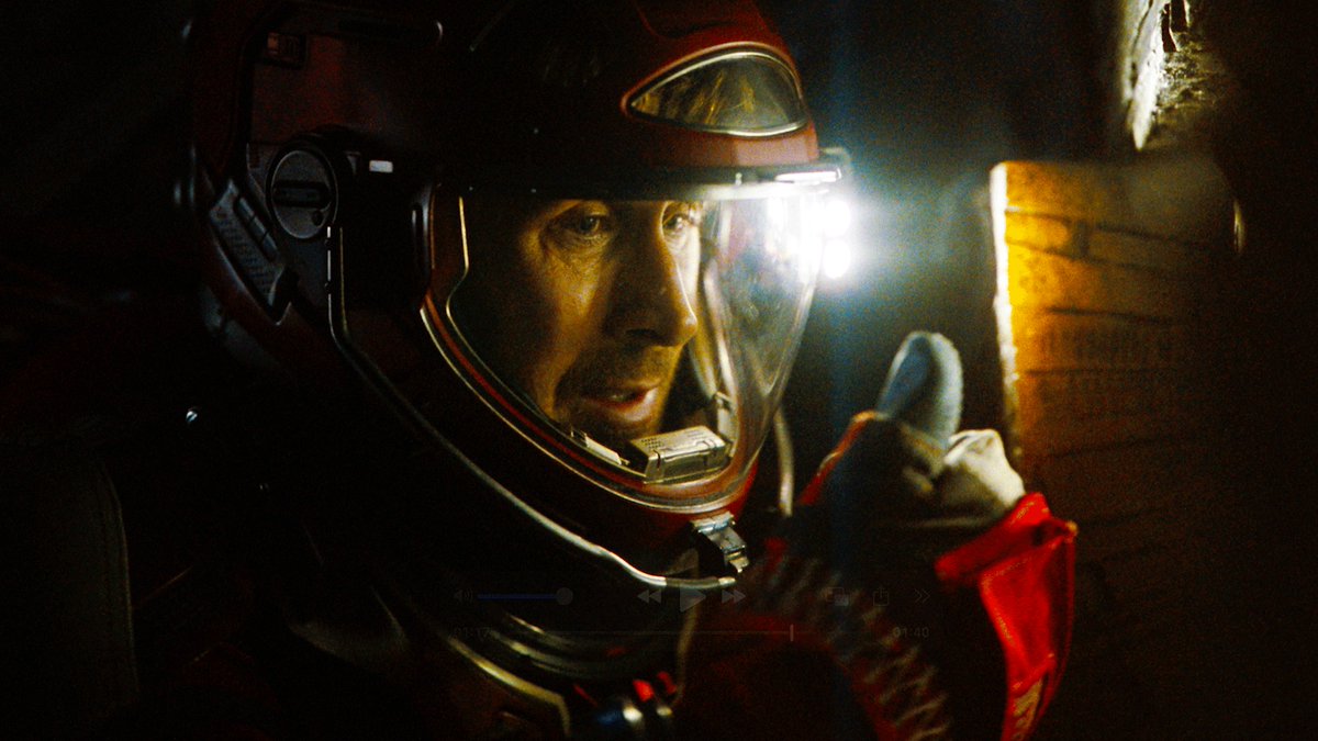 Ryan Gosling stars as science teacher Ryland Grace in Project Hail Mary, in theaters on March 20. After waking up on a spaceship with amnesia, Grace forms an unexpected friendship with "Rocky" and sets out to save Earth from extinction.