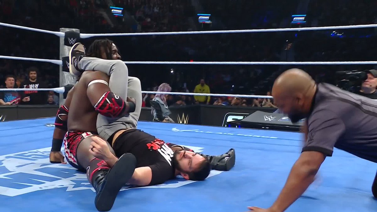 AND JUST LIKE THAT! 👊 Oba Femi wwe
