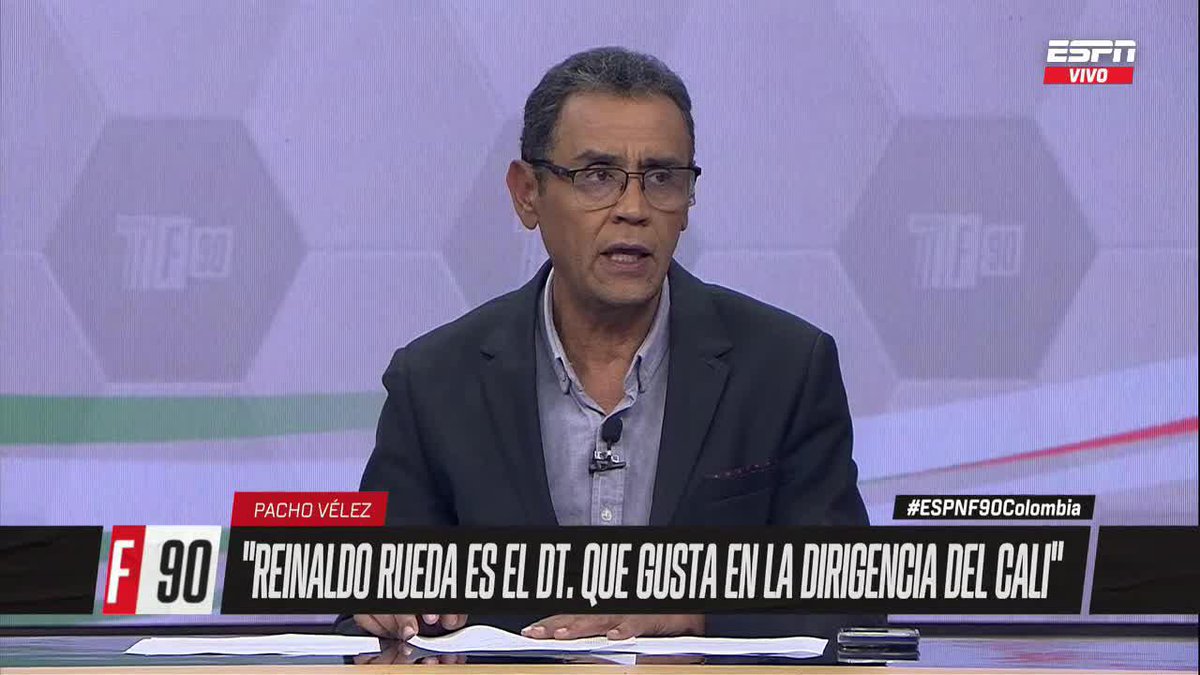 "Reinaldo Rueda es EL CANDIDATO para reemplazar a Alberto Gamero" LA NOTICIA de Francisco J. Velez. FUTBOL TOTAL tras la derrota del Deportivo Cali vs. Once Caldas en casa. ▶️ No te pierdas #ESPNF90Colombia en el Plan Premium de #DisneyPlus