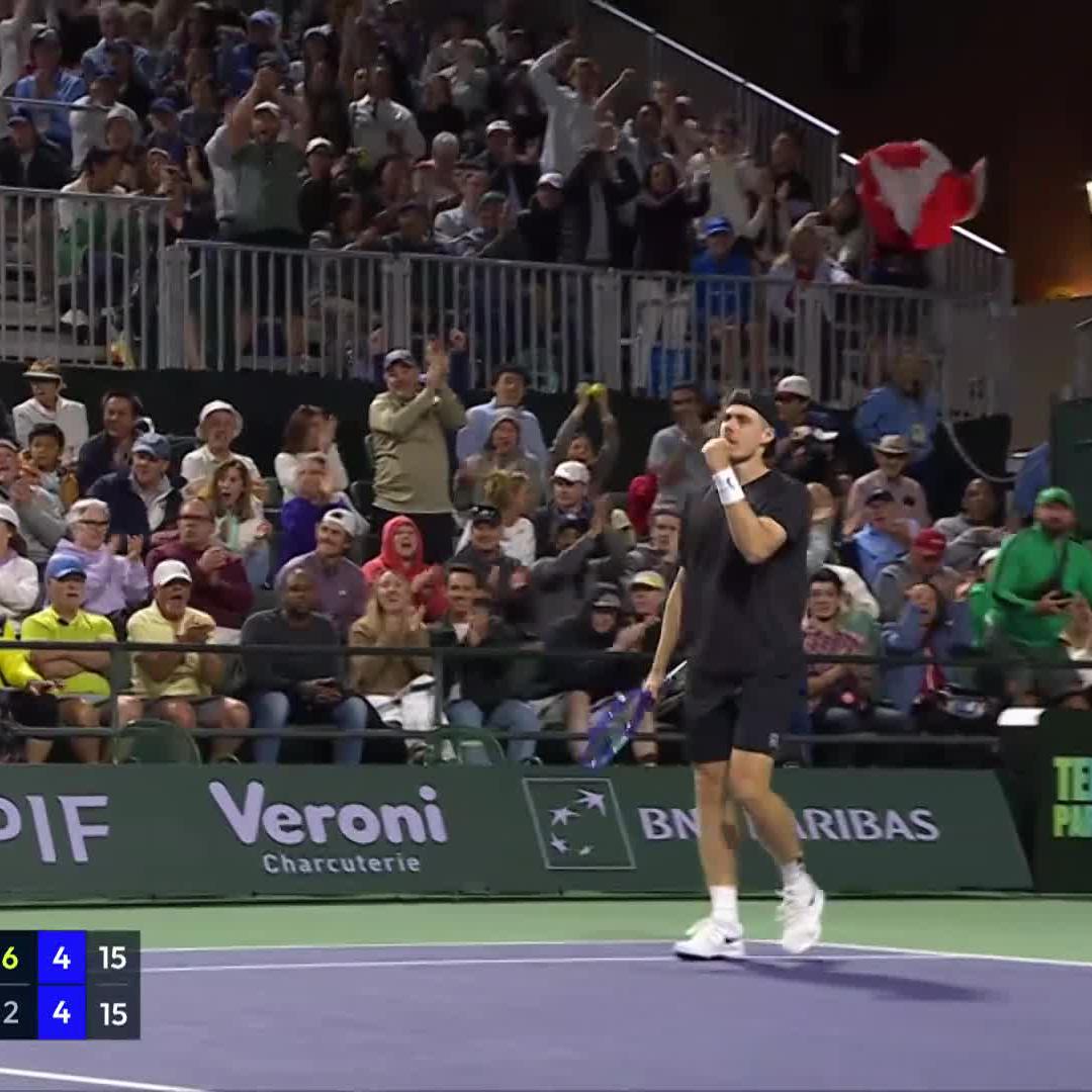 WOW 🤩 Shapo comes out on top of this point which produced EVERYTHING #TennisParadise
