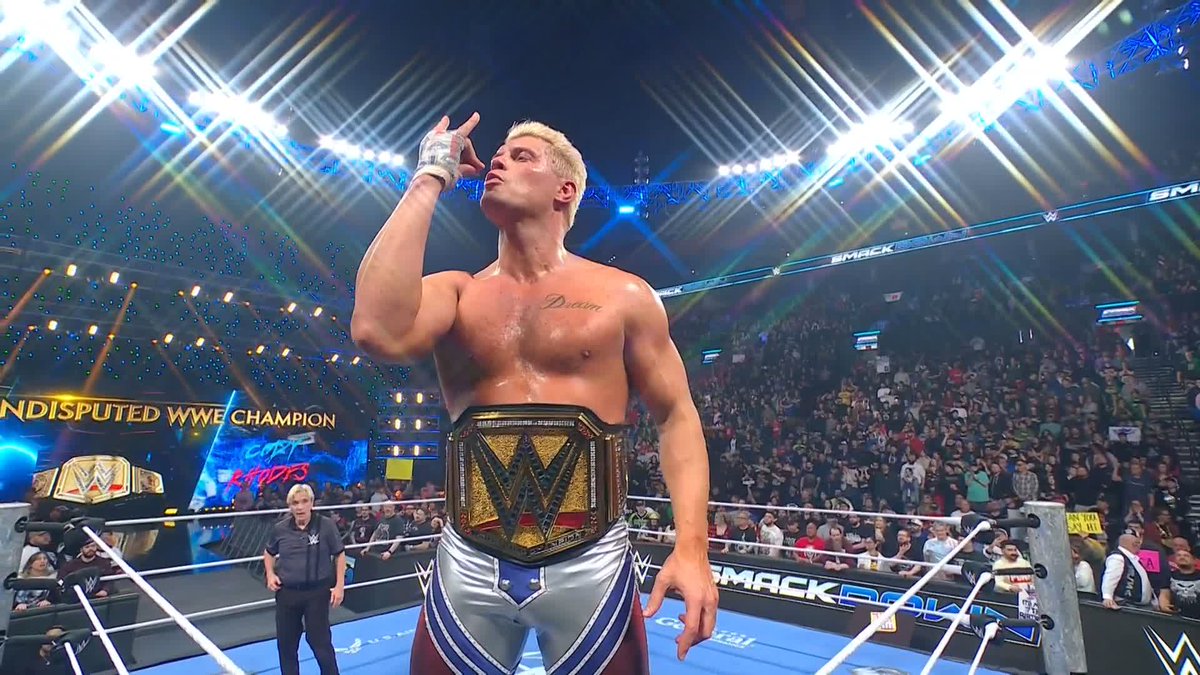 NEXT STOP: WRESTLEMANIA 🔥 Congratulations, Cody Rhodes!!