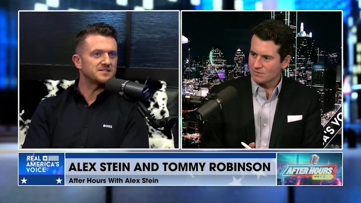 Fighting Against The Establishment Tommy Robinson joins Alex Stein to discuss the history he's had with Piers Morgan. Alex Stein #99 After Hours with Alex Stein #99 @TrobinsonNewEra