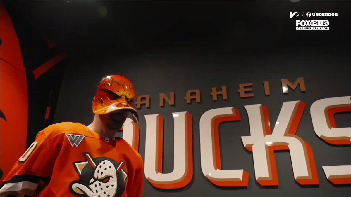 The vibes in Anaheim are so wonderful right now. I mean, Chris Kreider turned into a duck, folks.