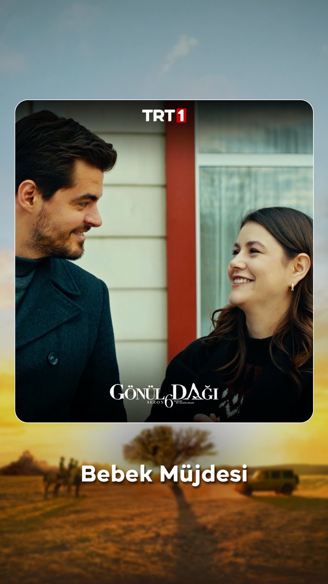 Gizli kalması istenen bebek haberi, kasabaya yayılıyor! 😅 #SelTan #GönülDağı yeni bölümüyle bu akşam saat 20.00'de TRT 1'de! 📺 Gönül Dağı